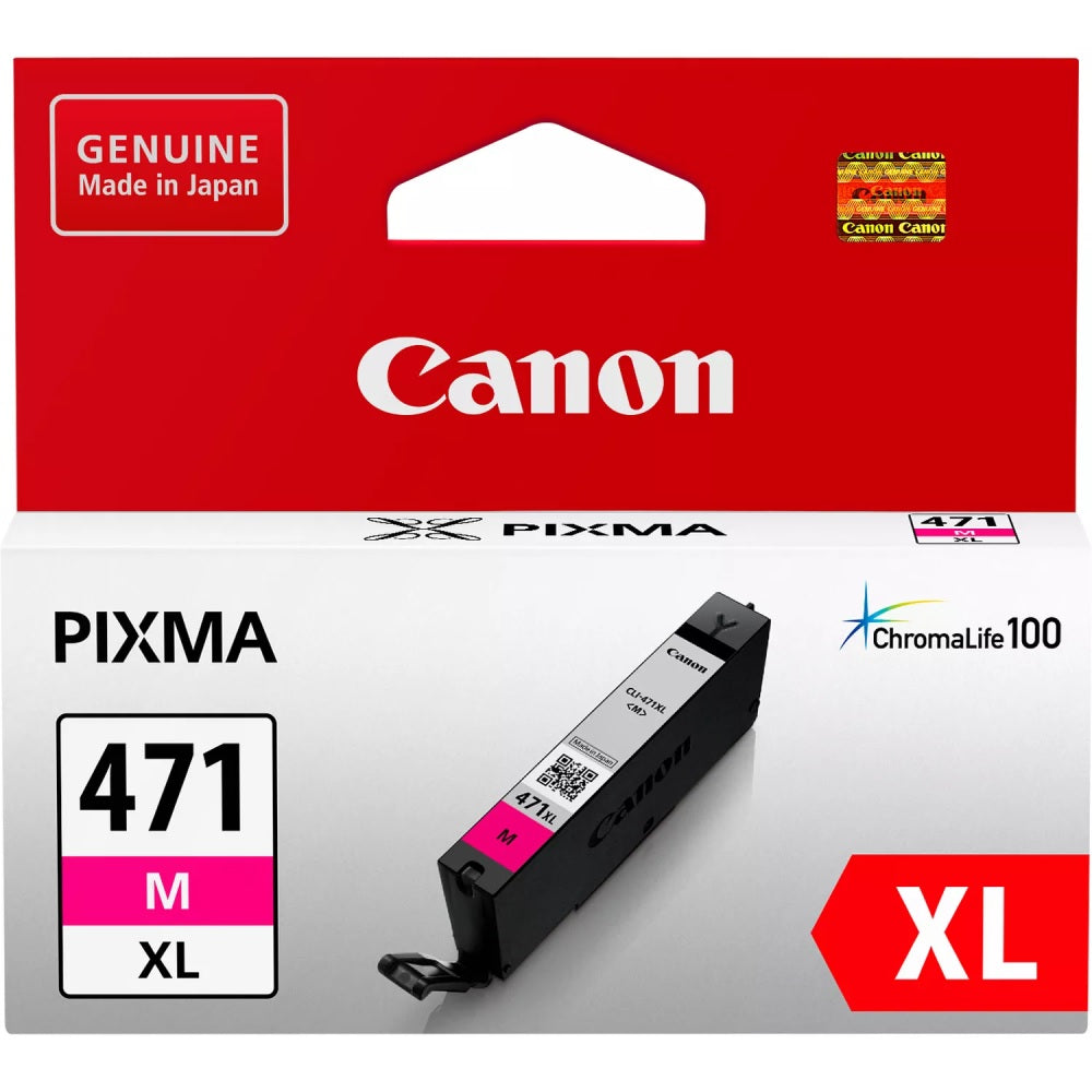 Genuine Canon CLI-471XL High Yield Magenta Ink Cartridge