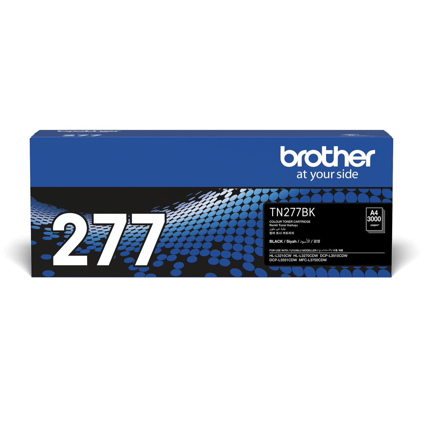 Brother TN-277BK Black Laser Toner Cartridge