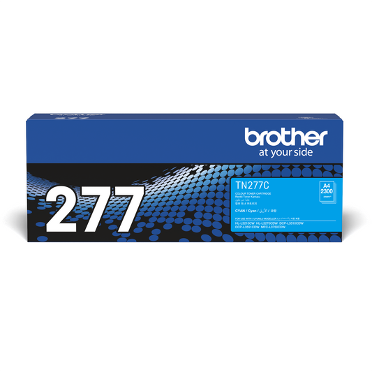 Brother TN277C Original Cyan Toner Cartridge