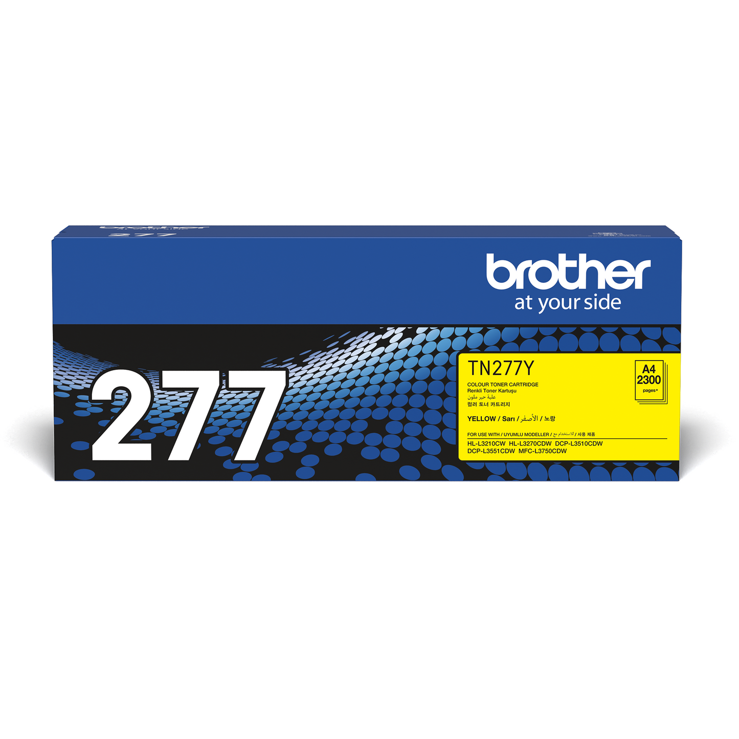 Brother TN 277Y Original Yellow Toner Cartridge