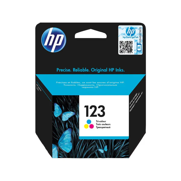 HP 123 Ink Black/Multicolor Cartridges